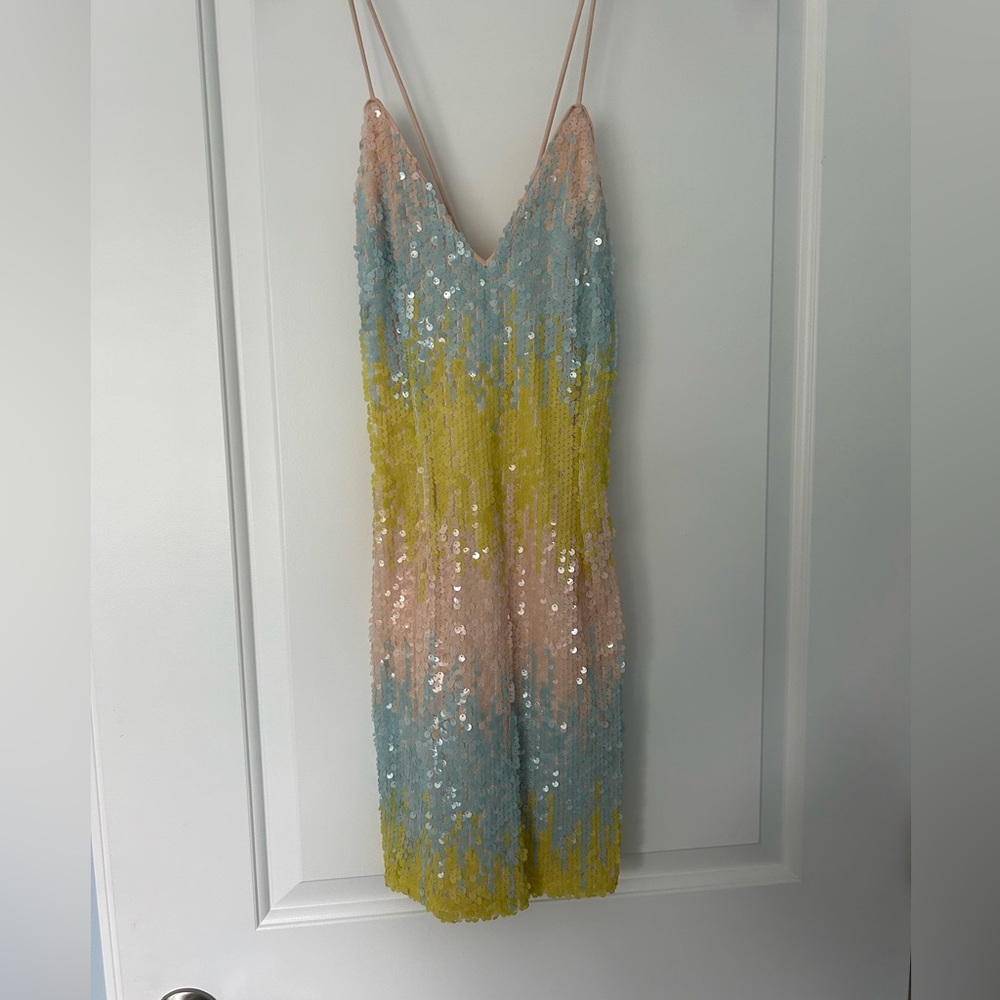 By the way. Sequin mini dress